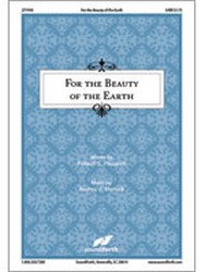 cover For the Beauty of the Earth SATB choral sheet music cover